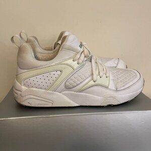 Puma Blaze of Glory x Meek Bike Life Sneakers Shoes Puma White Mens Size 10.5